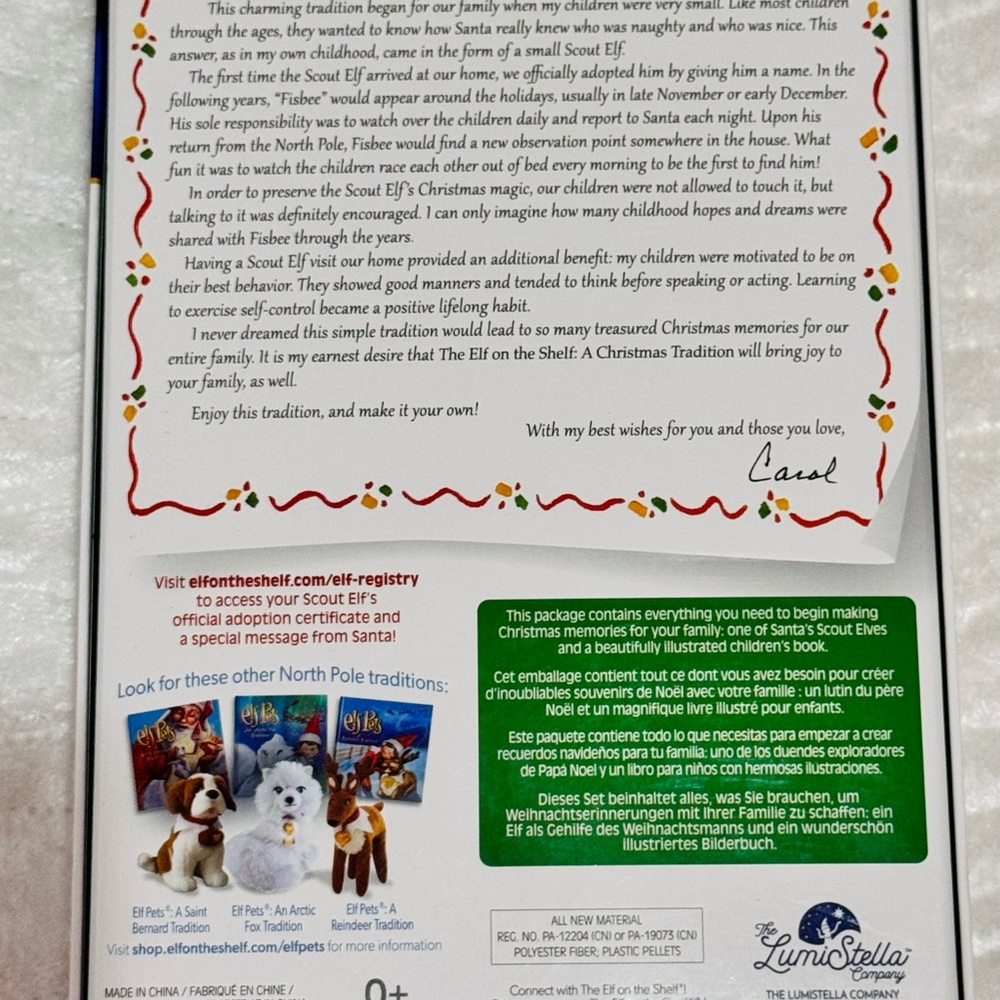 Elf on the Shelf Christmas Set - Picture 5 of 5